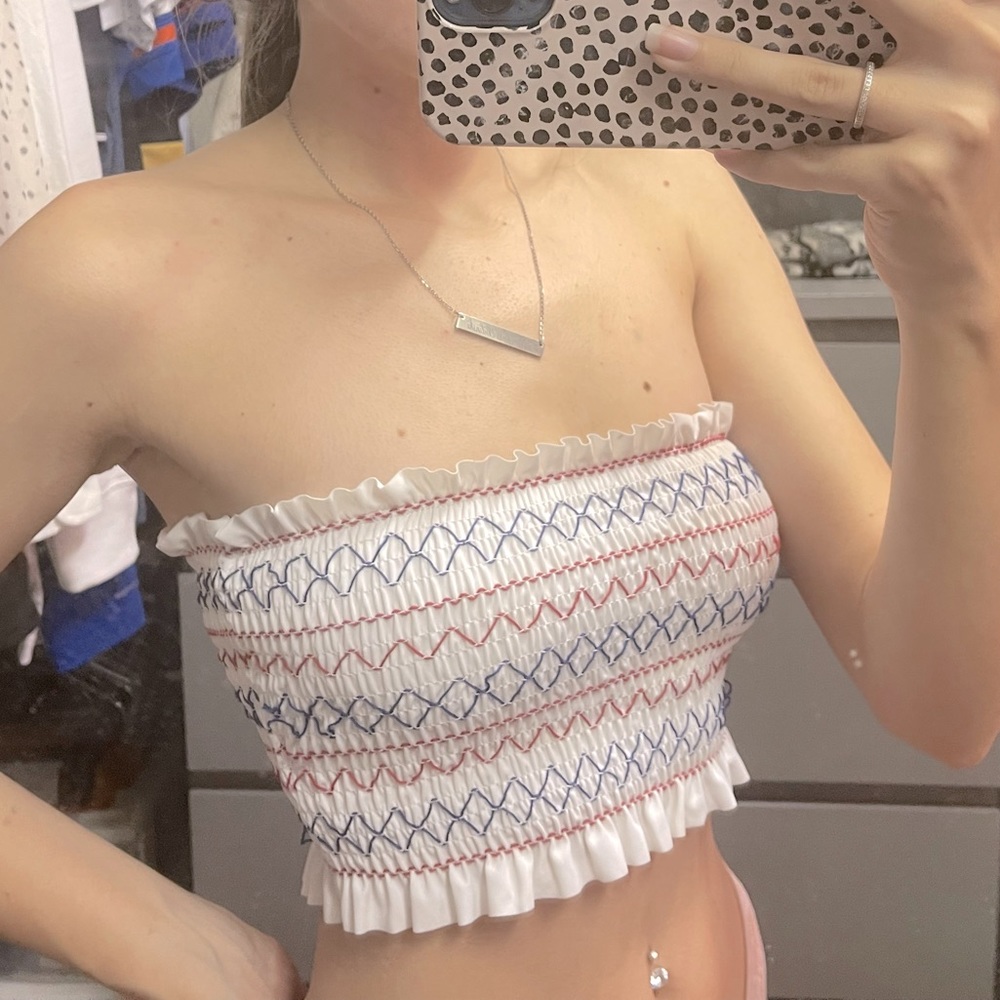 Strapless Bathing suit top XS